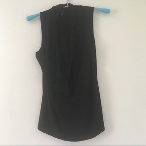 Black pussy cat bow blouse